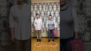 ２人で合わせてイン・アウト・アップ・ダウン！